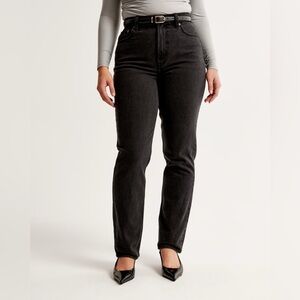 Abercrombie curve love 90’s ultra high rise straight jean